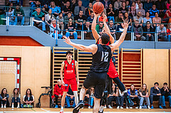 Basketball, Basketball Zweite Liga 2022/23, Playoff Viertelfinale Spiel 3, Mistelbach Mustangs, Wörthersee Piraten, Jan Kozina (8)