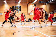 Basketball, Basketball Zweite Liga 2022/23, Playoff Viertelfinale Spiel 3, Mistelbach Mustangs, Wörthersee Piraten, Marin Sliskovic (21)
