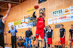 Basketball, Basketball Zweite Liga 2022/23, Playoff Viertelfinale Spiel 3, Mistelbach Mustangs, Wörthersee Piraten, Zdenek Nehyba (10)