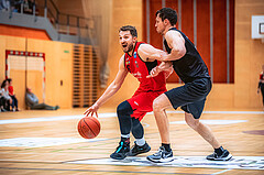 Basketball, Basketball Zweite Liga 2022/23, Playoff Viertelfinale Spiel 3, Mistelbach Mustangs, Wörthersee Piraten, Jan Kozina (8)