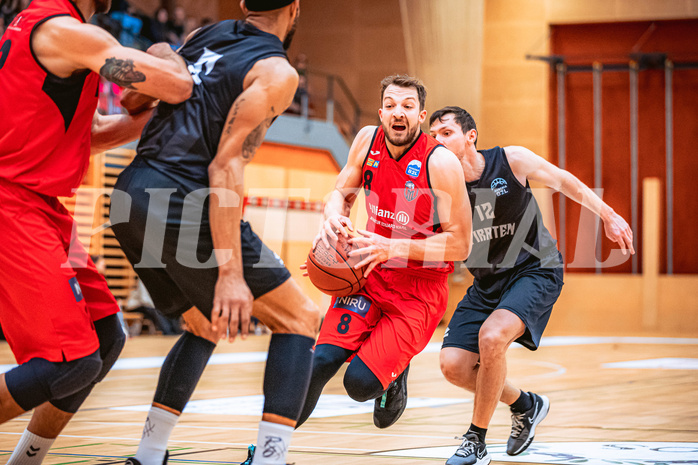 Basketball, Basketball Zweite Liga 2022/23, Playoff Viertelfinale Spiel 3, Mistelbach Mustangs, Wörthersee Piraten, Jan Kozina (8)