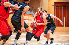 Basketball, Basketball Zweite Liga 2022/23, Playoff Viertelfinale Spiel 3, Mistelbach Mustangs, Wörthersee Piraten, Jan Kozina (8)