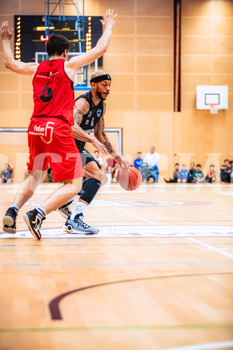 Basketball, Basketball Zweite Liga 2022/23, Playoff Viertelfinale Spiel 3, Mistelbach Mustangs, Wörthersee Piraten, Shawn L. Ray (6)
