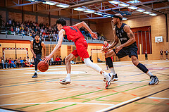 Basketball, Basketball Zweite Liga 2022/23, Playoff Viertelfinale Spiel 3, Mistelbach Mustangs, Wörthersee Piraten, Maximilian Girschik (9)