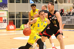 Basketball Superliga 2022/23, 5. Plazierungsrunde SKN St.Pölten vs. BC Vienna


