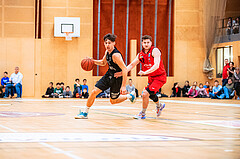 Basketball, Basketball Zweite Liga 2022/23, Playoff Viertelfinale Spiel 3, Mistelbach Mustangs, Wörthersee Piraten, Felix Leindecker (5)