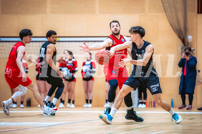 Basketball, Basketball Zweite Liga 2022/23, Playoff Viertelfinale Spiel 3, Mistelbach Mustangs, Wörthersee Piraten, Jan Kozina (8)