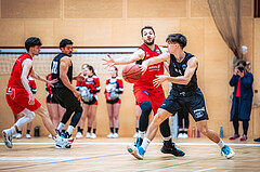 Basketball, Basketball Zweite Liga 2022/23, Playoff Viertelfinale Spiel 3, Mistelbach Mustangs, Wörthersee Piraten, Jan Kozina (8)