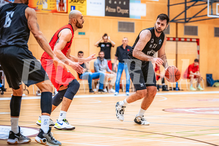 Basketball, Basketball Zweite Liga 2022/23, Playoff Viertelfinale Spiel 3, Mistelbach Mustangs, Wörthersee Piraten, Marin Sliskovic (21)