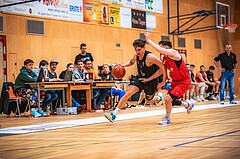 Basketball, Basketball Zweite Liga 2022/23, Playoff Viertelfinale Spiel 3, Mistelbach Mustangs, Wörthersee Piraten, Felix Leindecker (5)