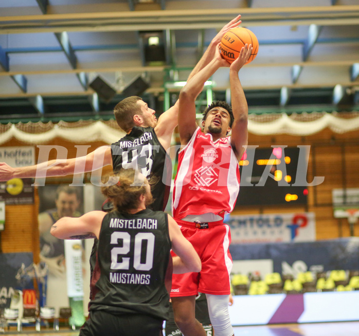 Basketball Zweite Liga 2022/23, Grunddurchgang 14.Runde Upper Austrian Ballers vs. Mistelbach Mustangs


