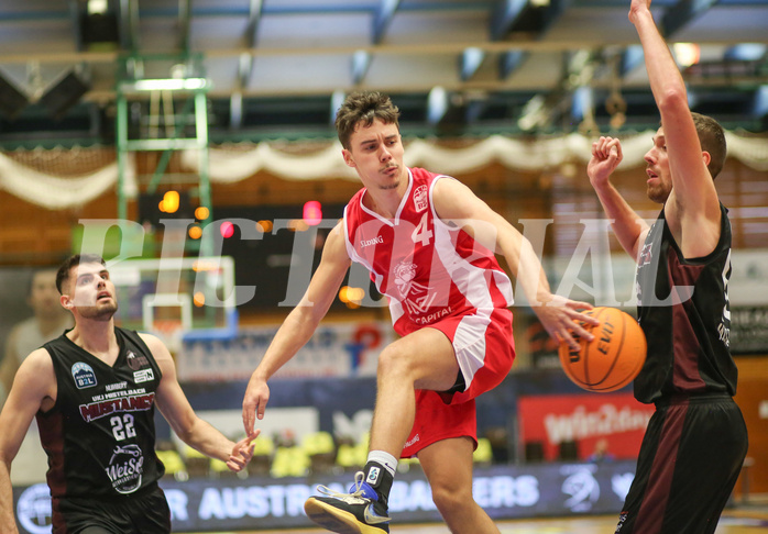Basketball Zweite Liga 2022/23, Grunddurchgang 14.Runde Upper Austrian Ballers vs. Mistelbach Mustangs


