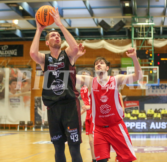 Basketball Zweite Liga 2022/23, Grunddurchgang 14.Runde Upper Austrian Ballers vs. Mistelbach Mustangs


