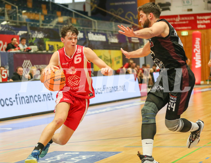 Basketball Zweite Liga 2022/23, Grunddurchgang 14.Runde Upper Austrian Ballers vs. Mistelbach Mustangs