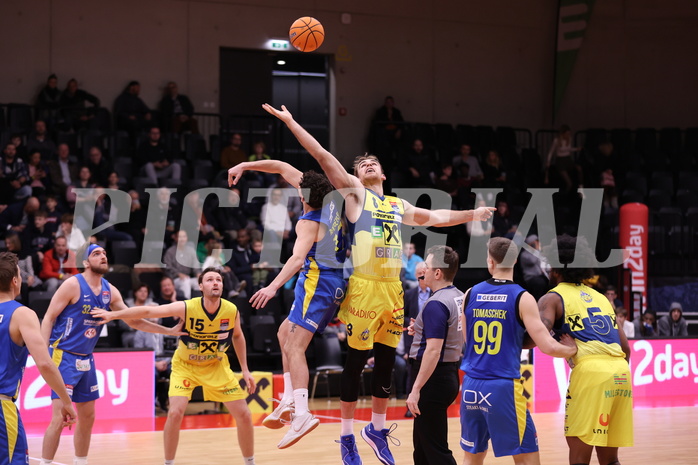 15.11.2024, Graz, Raiffeisen Sportpark Graz, Basketball Superliga 2024/25, Grunddurchgang, Runde 9, UBSC Raiffeisen Graz - SKN St. Pölten