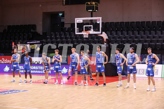 15.11.2024, Graz, Raiffeisen Sportpark Graz, Basketball Superliga 2024/25, Grunddurchgang, Runde 9, UBSC Raiffeisen Graz - SKN St. Pölten