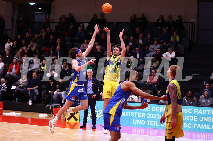 15.11.2024, Graz, Raiffeisen Sportpark Graz, Basketball Superliga 2024/25, Grunddurchgang, Runde 9, UBSC Raiffeisen Graz - SKN St. Pölten