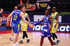15.11.2024, Graz, Raiffeisen Sportpark Graz, Basketball Superliga 2024/25, Grunddurchgang, Runde 9, UBSC Raiffeisen Graz - SKN St. Pölten