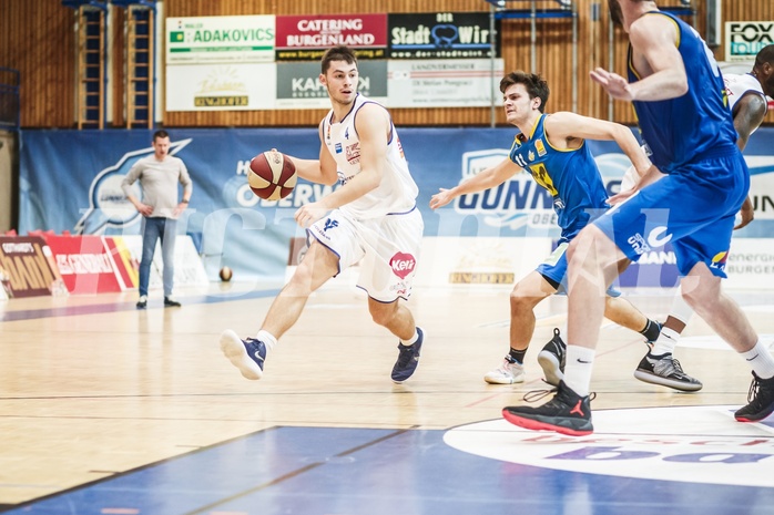 Basketball, ABL 2018/19, Grunddurchgang 9.Runde, Oberwart Gunners, UBSC Graz, Jakob Szkutta (4)