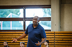 Basketball, Basketball Zweite Liga, Grunddurchgang 1.Runde, Mattersburg Rocks, Deutsch Wagram Alligators, James WILLIAMS (Headcoach)