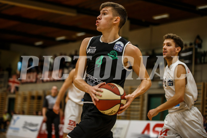 Basketball, Basketball Zweite Liga, Grunddurchgang 1.Runde, Mattersburg Rocks, Deutsch Wagram Alligators, Nikola Letic (4)