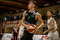 Basketball, Basketball Zweite Liga, Grunddurchgang 1.Runde, Mattersburg Rocks, Deutsch Wagram Alligators, Nikola Letic (4)