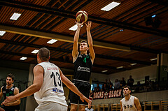 Basketball, Basketball Zweite Liga, Grunddurchgang 1.Runde, Mattersburg Rocks, Deutsch Wagram Alligators, Nikola Letic (4)