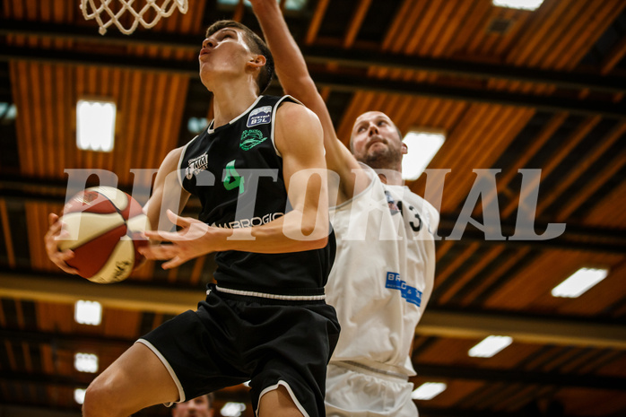 Basketball, Basketball Zweite Liga, Grunddurchgang 1.Runde, Mattersburg Rocks, Deutsch Wagram Alligators, Nikola Letic (4)