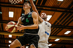 Basketball, Basketball Zweite Liga, Grunddurchgang 1.Runde, Mattersburg Rocks, Deutsch Wagram Alligators, Nikola Letic (4)