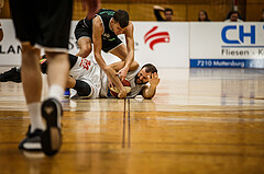 Basketball, Basketball Zweite Liga, Grunddurchgang 1.Runde, Mattersburg Rocks, Deutsch Wagram Alligators, Tobias WINKLER (9) Nikola Letic (4)