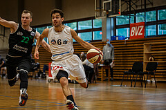 Basketball, Basketball Zweite Liga, Grunddurchgang 1.Runde, Mattersburg Rocks, Deutsch Wagram Alligators, Jan NICOLI (6)