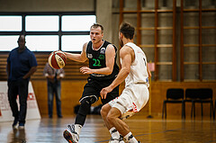 Basketball, Basketball Zweite Liga, Grunddurchgang 1.Runde, Mattersburg Rocks, Deutsch Wagram Alligators, Maximilian Pelz (22)