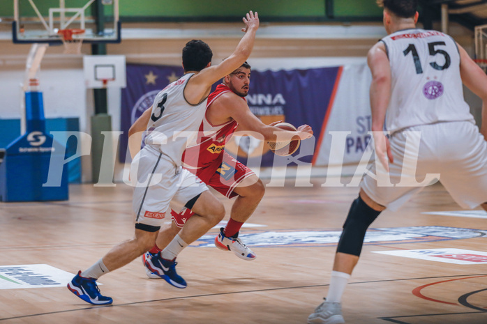 Basketball Basketball Superliga 2020/21, 6. Qualifikationsrunde Vienna D.C. Timberwolves vs. Traiskirchen Lions

