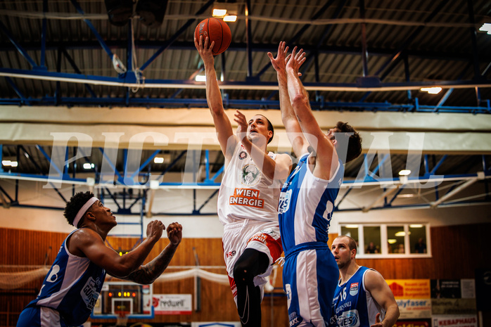 Basketball, win2day Basketball Superliga 2022/23, Grunddurchgang Runde 4, Oberwart Gunners, BC Vienna, Stefan Savic (13)