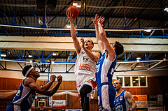 Basketball, win2day Basketball Superliga 2022/23, Grunddurchgang Runde 4, Oberwart Gunners, BC Vienna, Stefan Savic (13)
