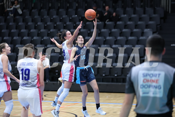 23.10.2022, Raiffeisen Sportpark, Basketball Damen Superliga 2022/23, Grunddurchgang 4.Runde,  
UBSC-DBBC Graz vs. Vienna Timberwolves,  