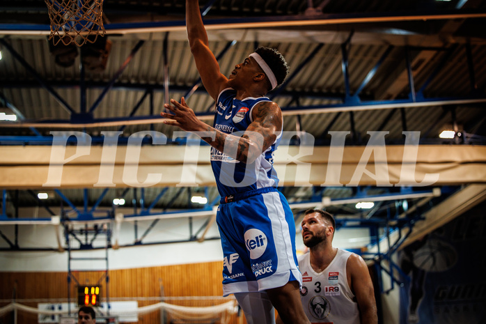 Basketball, win2day Basketball Superliga 2022/23, Grunddurchgang Runde 4, Oberwart Gunners, BC Vienna, Rob Howard (5)