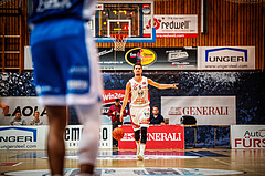 Basketball, win2day Basketball Superliga 2022/23, Grunddurchgang Runde 4, Oberwart Gunners, BC Vienna, Bogic Vujosevic (5)