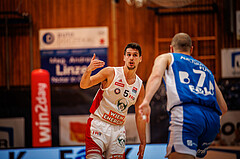 Basketball, win2day Basketball Superliga 2022/23, Grunddurchgang Runde 4, Oberwart Gunners, BC Vienna, Bogic Vujosevic (5)