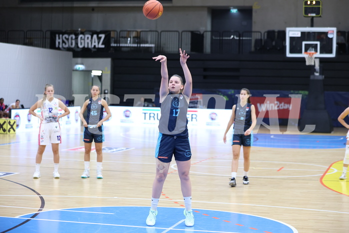 23.10.2022, Raiffeisen Sportpark, Basketball Damen Superliga 2022/23, Grunddurchgang 4.Runde,  UBSC-DBBC Graz vs. Vienna Timberwolves,  