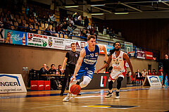 Basketball, win2day Basketball Superliga 2022/23, Grunddurchgang Runde 4, Oberwart Gunners, BC Vienna, Brock Gardner (10)