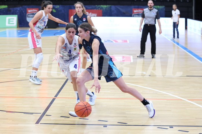 23.10.2022, Raiffeisen Sportpark, Basketball Damen Superliga 2022/23, Grunddurchgang 4.Runde,  
UBSC-DBBC Graz vs. Vienna Timberwolves,  