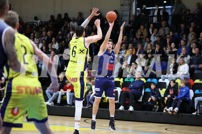 23.10.2022, Graz, Raiffeisen Sportpark Graz, Basketball Superliga 2022/23, Grunddurchgang, Runde 4, UBSC Raiffeisen Graz vs. BBC Nord Dragonz