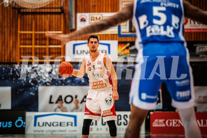 Basketball, win2day Basketball Superliga 2022/23, Grunddurchgang Runde 4, Oberwart Gunners, BC Vienna, Bogic Vujosevic (5)