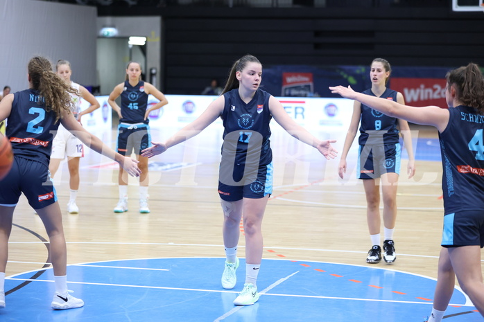 23.10.2022, Raiffeisen Sportpark, Basketball Damen Superliga 2022/23, Grunddurchgang 4.Runde,  UBSC-DBBC Graz vs. Vienna Timberwolves,  