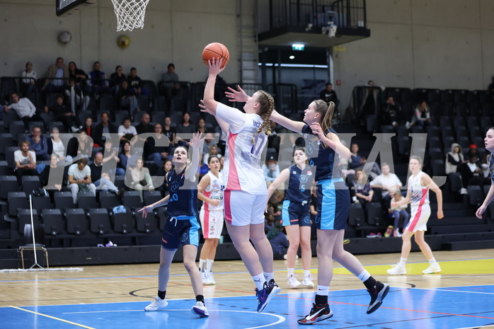 23.10.2022, Raiffeisen Sportpark, Basketball Damen Superliga 2022/23, Grunddurchgang 4.Runde,  
UBSC-DBBC Graz vs. Vienna Timberwolves,  