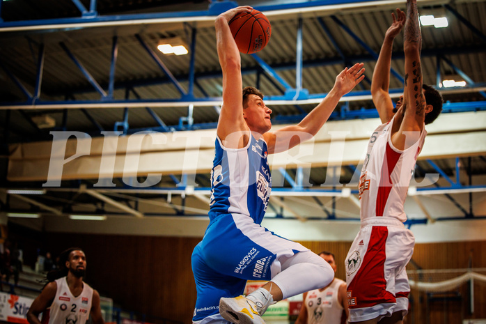 Basketball, win2day Basketball Superliga 2022/23, Grunddurchgang Runde 4, Oberwart Gunners, BC Vienna, Brock Gardner (10)