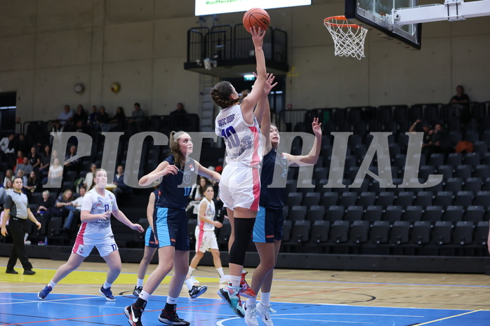 23.10.2022, Raiffeisen Sportpark, Basketball Damen Superliga 2022/23, Grunddurchgang 4.Runde,  
UBSC-DBBC Graz vs. Vienna Timberwolves,  