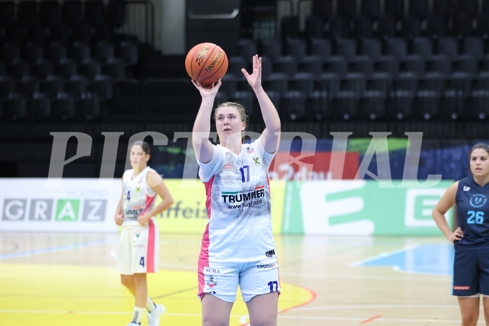 23.10.2022, Raiffeisen Sportpark, Basketball Damen Superliga 2022/23, Grunddurchgang 4.Runde,  
UBSC-DBBC Graz vs. Vienna Timberwolves,  