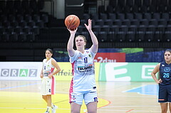 23.10.2022, Raiffeisen Sportpark, Basketball Damen Superliga 2022/23, Grunddurchgang 4.Runde,  
UBSC-DBBC Graz vs. Vienna Timberwolves,  